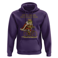 Chaotic Frog Meme Hoodie Off To Unsettle The Common Folk Vintage Unhinged Humor