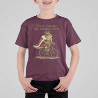 Chaotic Frog Meme T Shirt For Kid Off To Unsettle The Common Folk Vintage Unhinged Humor