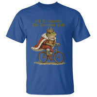 Chaotic Frog Meme T Shirt Off To Unsettle The Common Folk Vintage Unhinged Humor