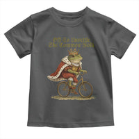 Chaotic Frog Meme Toddler T Shirt Off To Unsettle The Common Folk Vintage Unhinged Humor