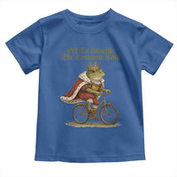Chaotic Frog Meme Toddler T Shirt Off To Unsettle The Common Folk Vintage Unhinged Humor