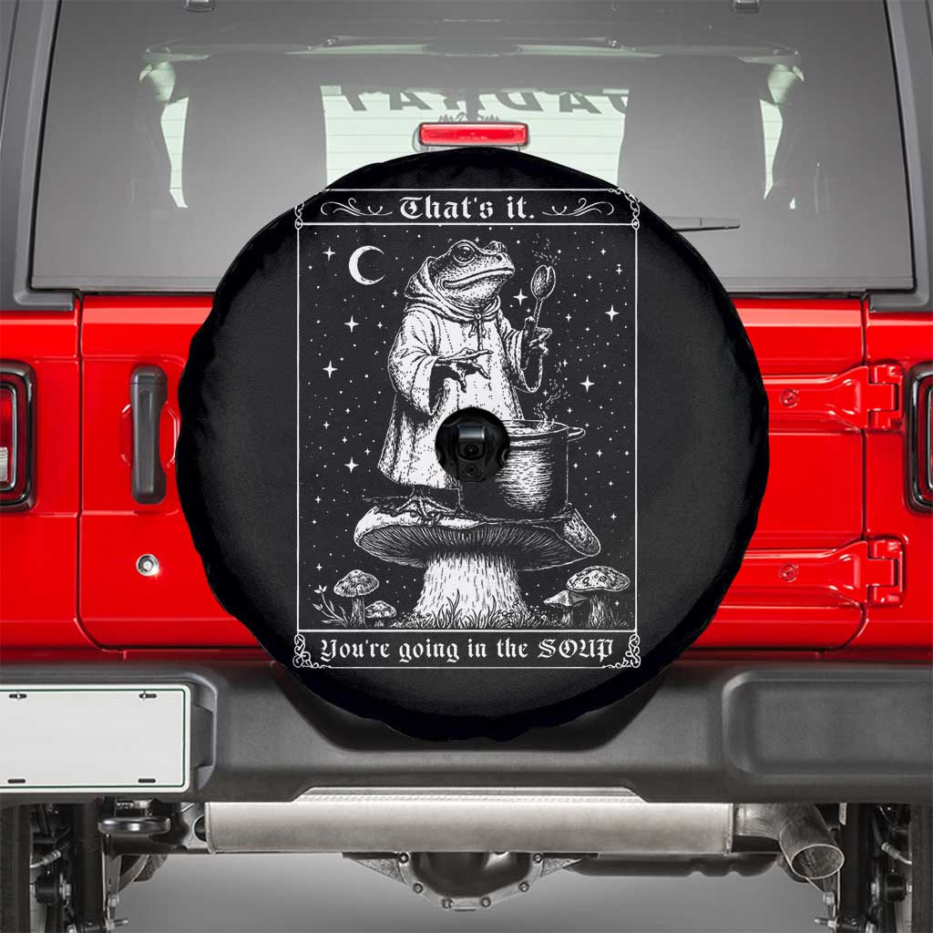 Frog Meme Spare Tire Cover Thats It Youre Going In The Soup Funny Weirdcore