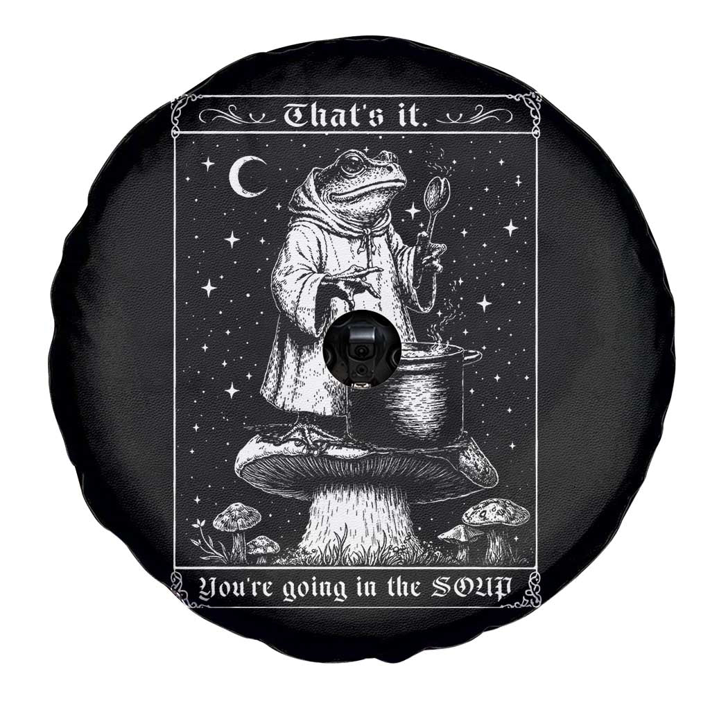 Frog Meme Spare Tire Cover Thats It Youre Going In The Soup Funny Weirdcore