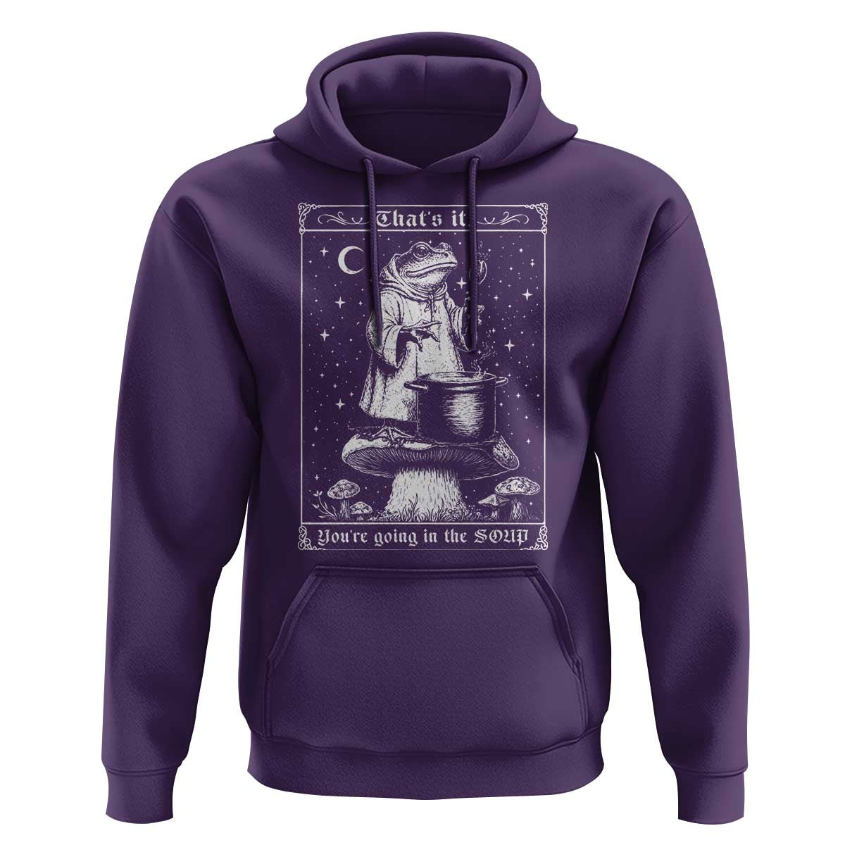 Frog Meme Hoodie Thats It Youre Going In The Soup Funny Weirdcore