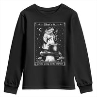 Frog Meme Youth Sweatshirt Thats It Youre Going In The Soup Funny Weirdcore