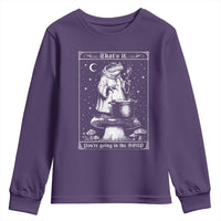 Frog Meme Youth Sweatshirt Thats It Youre Going In The Soup Funny Weirdcore