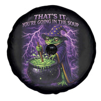 Frog Meme Spare Tire Cover Vintage Graphic Thats It Youre Going In The Soup
