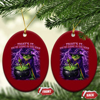 Frog Meme Ceramic Ornament Vintage Graphic Thats It Youre Going In The Soup