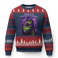 Frog Meme Ugly Christmas Sweater Vintage Graphic Thats It Youre Going In The Soup