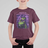 Frog Meme T Shirt For Kid Vintage Graphic Thats It Youre Going In The Soup