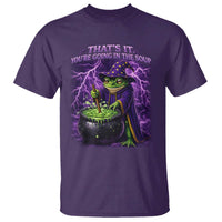 Frog Meme T Shirt Vintage Graphic Thats It Youre Going In The Soup