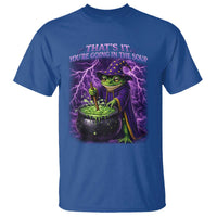 Frog Meme T Shirt Vintage Graphic Thats It Youre Going In The Soup