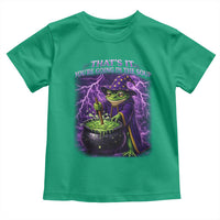 Frog Meme Toddler T Shirt Vintage Graphic Thats It Youre Going In The Soup