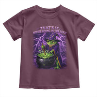 Frog Meme Toddler T Shirt Vintage Graphic Thats It Youre Going In The Soup