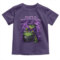 Frog Meme Toddler T Shirt Vintage Graphic Thats It Youre Going In The Soup