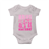 8th Birthday Girls Baby Onesie Bruh Its My 8 Bday Eight Years Old