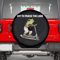 Funny Christian Frog Spare Tire Cover Off To Praise The Lord