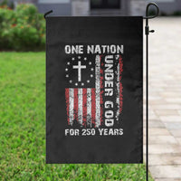 250 Years Anniversary Garden Flag 250th Independence Day Freedom One Nation Under God US Flag