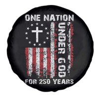 250 Years Anniversary Spare Tire Cover 250th Independence Day Freedom One Nation Under God US Flag