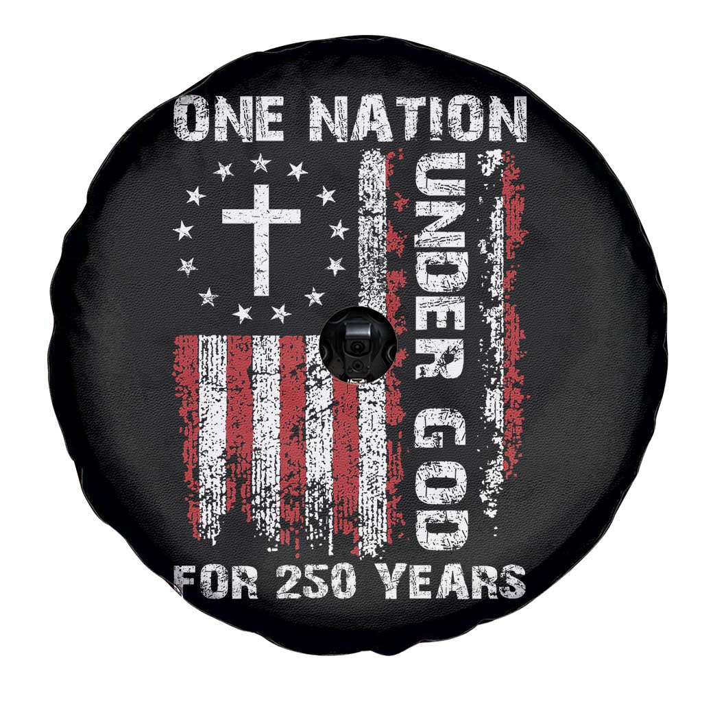 250 Years Anniversary Spare Tire Cover 250th Independence Day Freedom One Nation Under God US Flag