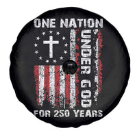 250 Years Anniversary Spare Tire Cover 250th Independence Day Freedom One Nation Under God US Flag