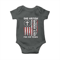 250 Years Anniversary Baby Onesie 250th Independence Day Freedom One Nation Under God US Flag