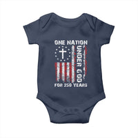 250 Years Anniversary Baby Onesie 250th Independence Day Freedom One Nation Under God US Flag