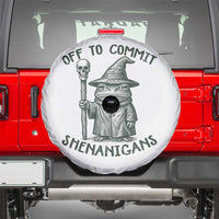 Wizard Frog Spare Tire Cover Funny Off to Commit Shenanigans