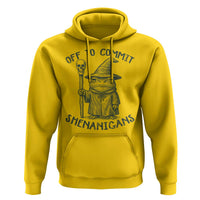 Wizard Frog Hoodie Funny Off to Commit Shenanigans