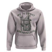 Wizard Frog Hoodie Funny Off to Commit Shenanigans
