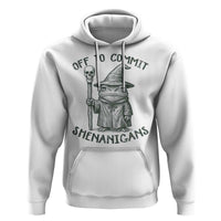 Wizard Frog Hoodie Funny Off to Commit Shenanigans