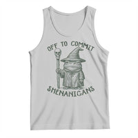 Wizard Frog Tank Top Funny Off to Commit Shenanigans