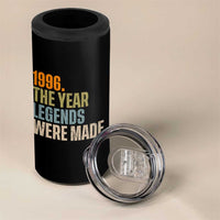 30th Birthday Gift For Men 4 in 1 Can Cooler Tumbler Vintage 1996 30 Years Old Birthday