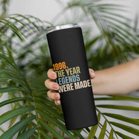 30th Birthday Gift For Men Skinny Tumbler Vintage 1996 30 Years Old Birthday