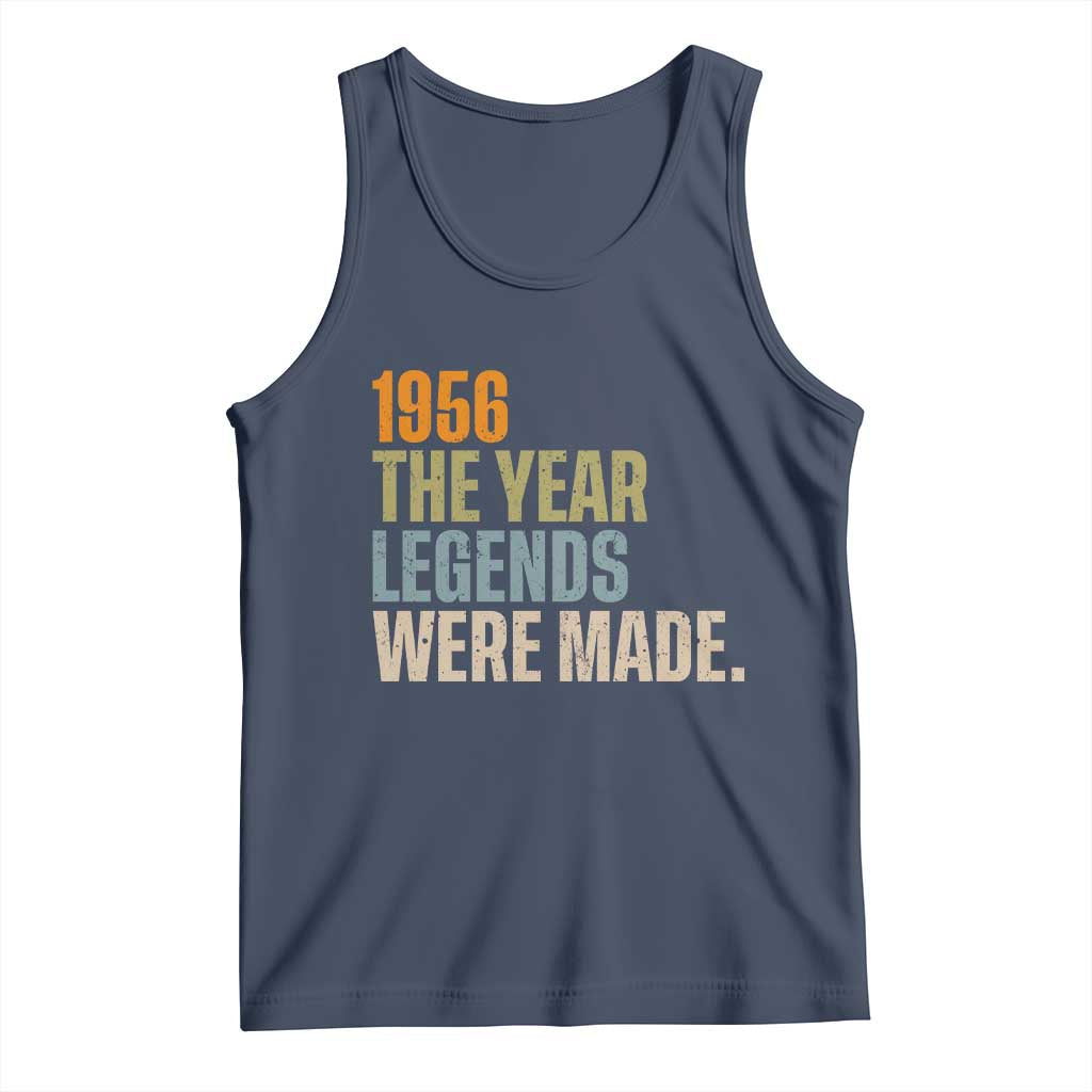 70th Birthday Gift For Men Tank Top Vintage 1956 70 Years Old Birthday