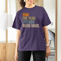 60th Birthday Gift For Men T Shirt For Women Vintage 1966 60 Years Old Birthday