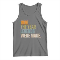 60th Birthday Gift For Men Tank Top Vintage 1966 60 Years Old Birthday