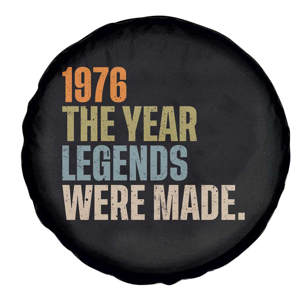 50th Birthday Gift For Men Spare Tire Cover Vintage 1976 50 Years Old Birthday