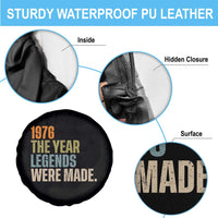 50th Birthday Gift For Men Spare Tire Cover Vintage 1976 50 Years Old Birthday