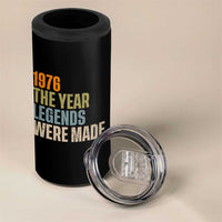 50th Birthday Gift For Men 4 in 1 Can Cooler Tumbler Vintage 1976 50 Years Old Birthday