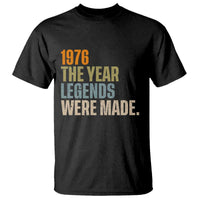 50th Birthday Gift For Men T Shirt Vintage 1976 50 Years Old Birthday