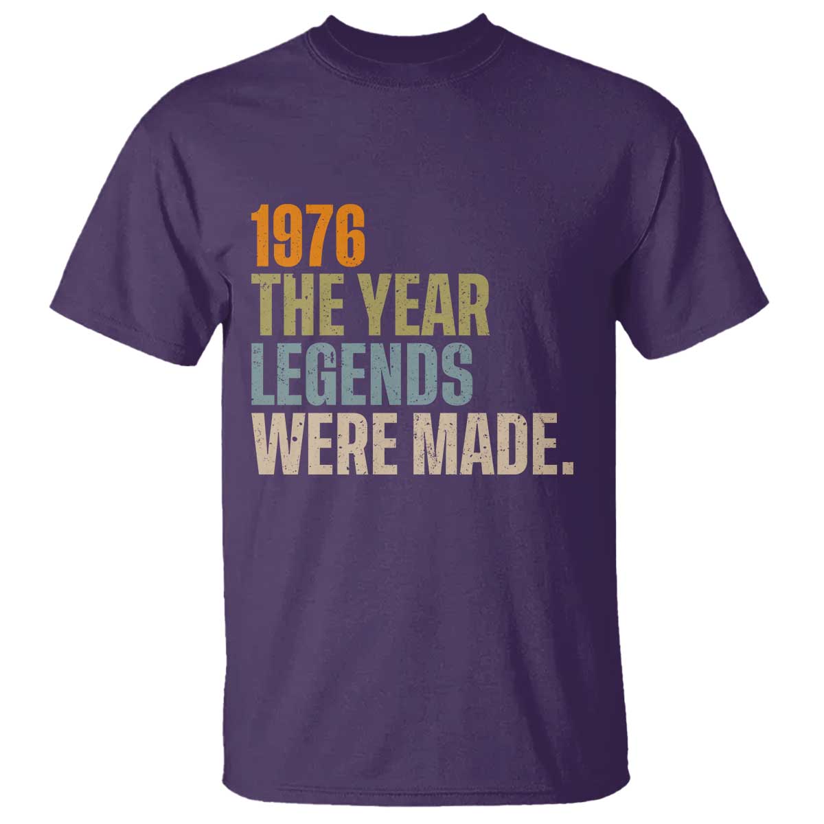 50th Birthday Gift For Men T Shirt Vintage 1976 50 Years Old Birthday