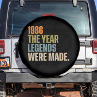 40th Birthday Gift For Men Spare Tire Cover Vintage 1986 40 Years Old Birthday
