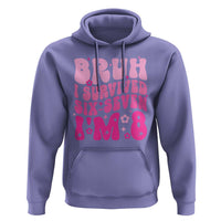 8th Birthday Girls Hoodie Bruh I Survived 67 Im 8 Year Old Six Seven