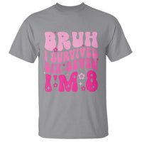 8th Birthday Girls T Shirt Bruh I Survived 67 Im 8 Year Old Six Seven