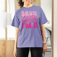 8th Birthday Girls T Shirt For Women Bruh I Survived 67 Im 8 Year Old Six Seven