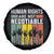 Human Rights Spare Tire Cover Are Not Negotiable Retro Equality Statement - Wonder Print Shop