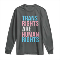 Trans Rights Long Sleeve Shirt Human Rights Transgender Pride Gender Equality