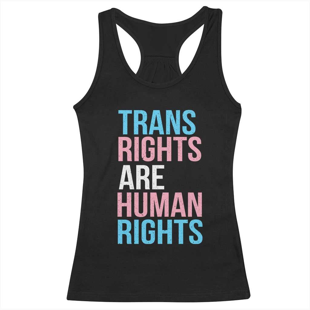 Trans Rights Racerback Tank Top Human Rights Transgender Pride Gender Equality