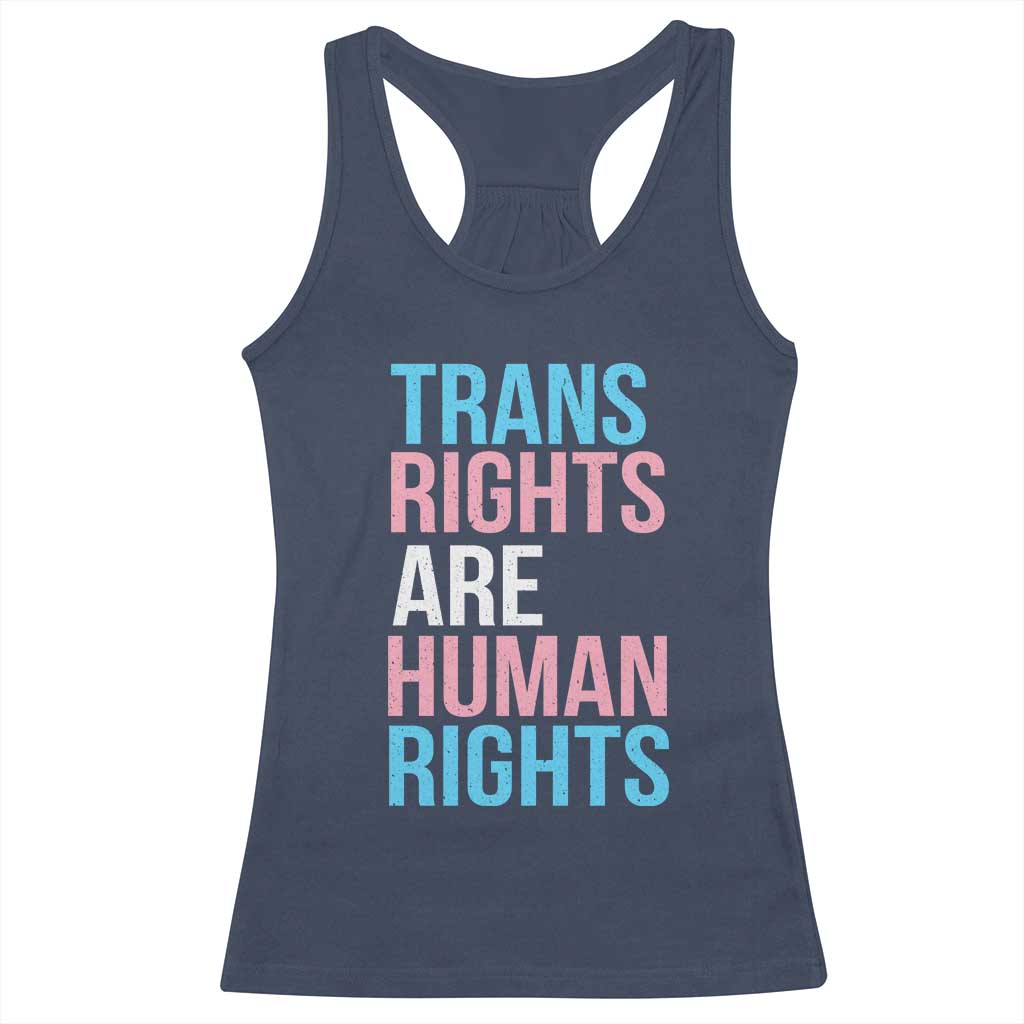 Trans Rights Racerback Tank Top Human Rights Transgender Pride Gender Equality